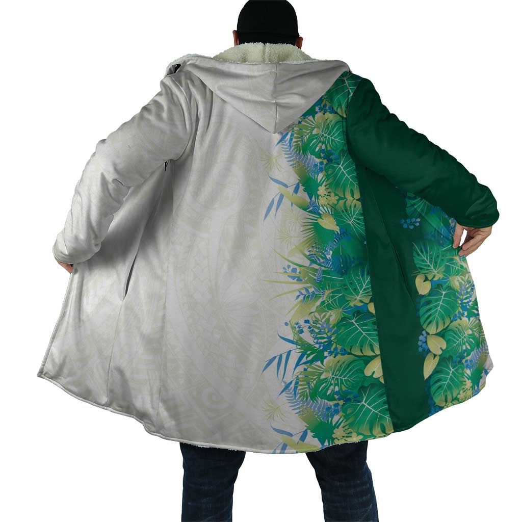Hawaii Tropical Plant Omaomao Cloak Vibrant Polynesian Pattern