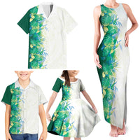 Hawaii Tropical Plant Omaomao Family Matching Tank Maxi Dress and Hawaiian Shirt Vibrant Polynesian Pattern LT01 - Polynesian Pride