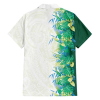 Hawaii Tropical Plant Omaomao Family Matching Tank Maxi Dress and Hawaiian Shirt Vibrant Polynesian Pattern LT01 - Polynesian Pride