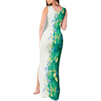 Hawaii Tropical Plant Omaomao Tank Maxi Dress Vibrant Polynesian Pattern LT01 - Polynesian Pride