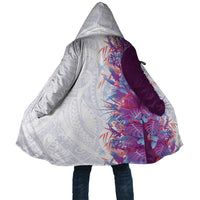 Hawaii Tropical Plant Poni Cloak Vibrant Polynesian Pattern