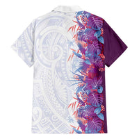 Hawaii Tropical Plant Poni Family Matching Mermaid Dress and Hawaiian Shirt Vibrant Polynesian Pattern LT01 - Polynesian Pride