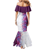Hawaii Tropical Plant Poni Family Matching Mermaid Dress and Hawaiian Shirt Vibrant Polynesian Pattern LT01 - Polynesian Pride