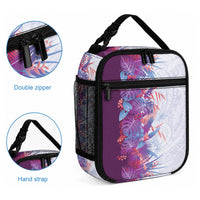 Hawaii Tropical Plant Poni Lunch Bag Vibrant Polynesian Pattern LT01 - Polynesian Pride