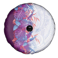 Hawaii Tropical Plant Poni Spare Tire Cover Vibrant Polynesian Pattern LT01 - Polynesian Pride