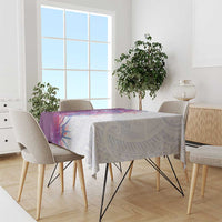 Hawaii Tropical Plant Poni Tablecloth Vibrant Polynesian Pattern