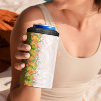 Hawaii Tropical Plant Lenalena 4 in 1 Can Cooler Tumbler Vibrant Polynesian Pattern LT01 - Polynesian Pride