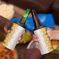Hawaii Tropical Plant Lenalena 4 in 1 Can Cooler Tumbler Vibrant Polynesian Pattern LT01 - Polynesian Pride