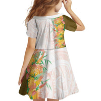 Hawaii Tropical Plant Lenalena Family Matching Tank Maxi Dress and Hawaiian Shirt Vibrant Polynesian Pattern LT01 - Polynesian Pride