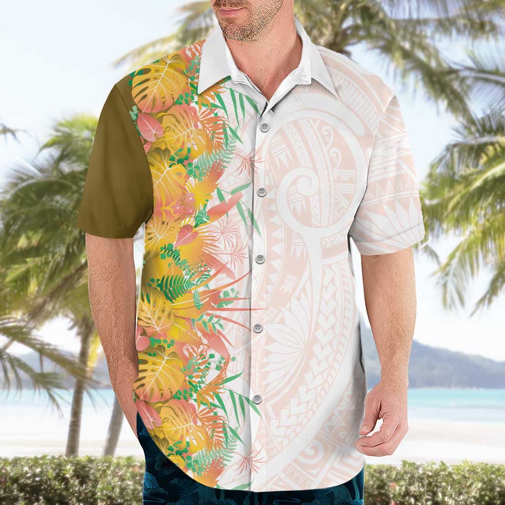 Hawaii Tropical Plant Lenalena Hawaiian Shirt Vibrant Polynesian Pattern LT01 - Polynesian Pride