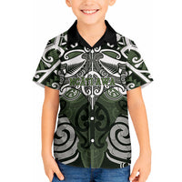 Personalised Maori Ngati Awa Hawaiian Shirt Silver Fern Kowhaiwhai Art LT01 - Polynesian Pride