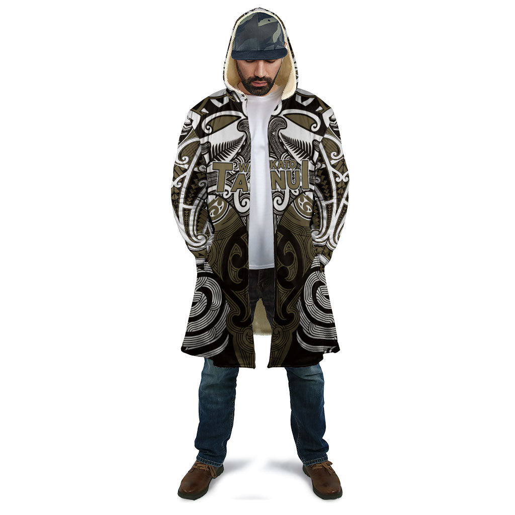 Personalised Maori Waikato Tainui Cloak Silver Fern Kowhaiwhai Art LT01 - Polynesian Pride