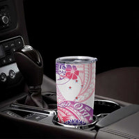 Kia Ora Maori New Zealand Pastel Tumbler Cup Sun Ta Moko Sweet Version LT01 - Polynesian Pride
