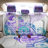 Kia Ora Maori New Zealand Pastel Back Car Seat Cover Sun Ta Moko Violet Version LT01