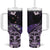Aotearoa Kia Ora New Zealand Ta Moko Purple Version Tumbler With Handle