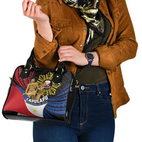Lapulapu The First Filipino Hero Shoulder Handbag Polynesian Pattern