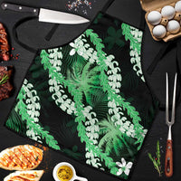 Puakenikeni Maile Lei Apron Frangipani Green Tropical Leaves