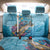 Personalized Hawaii Sea Turtle Back Car Seat Cover Hawaii Map Ocean Vibes