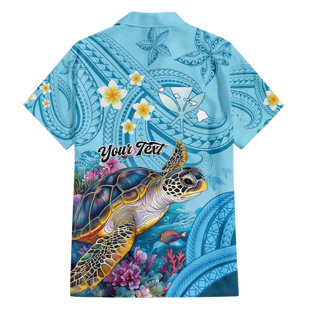 Personalized Hawaii Sea Turtle Family Matching Off Shoulder Maxi Dress and Hawaiian Shirt Hawaii Map Ocean Vibes LT01 - Polynesian Pride