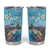 Personalized Hawaii Sea Turtle Tumbler Cup Hawaii Map Ocean Vibes