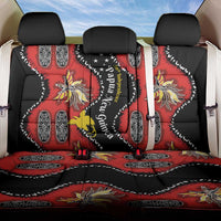 Papua New Guinea 50th Independence Back Car Seat Cover PNG Batik Pattern LT01 One Size Red - Polynesian Pride
