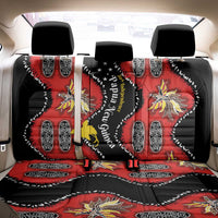 Papua New Guinea 50th Independence Back Car Seat Cover PNG Batik Pattern LT01 - Polynesian Pride