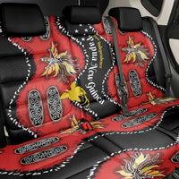 Papua New Guinea 50th Independence Back Car Seat Cover PNG Batik Pattern LT01 - Polynesian Pride
