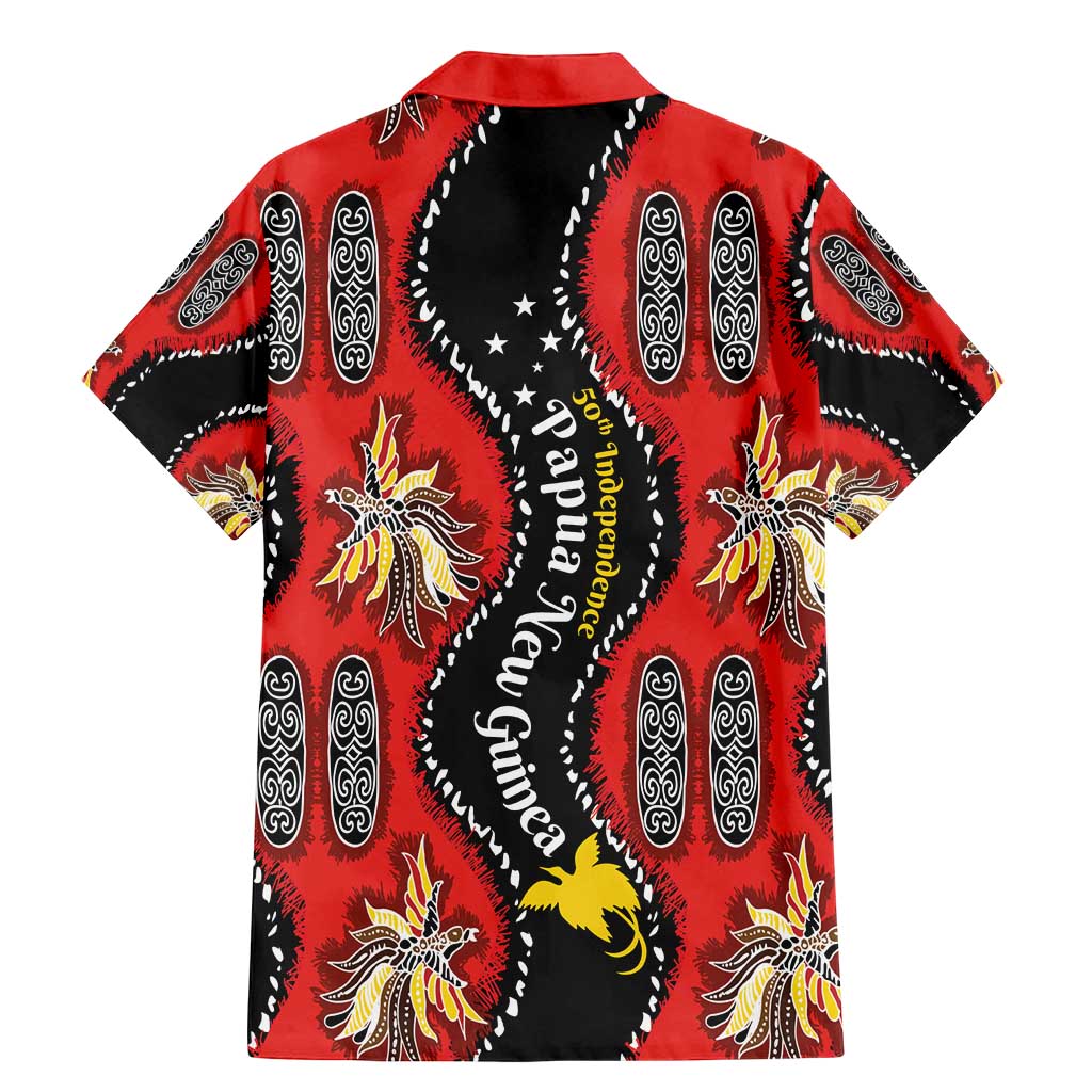 Papua New Guinea 50th Independence Family Matching Mermaid Dress and Hawaiian Shirt PNG Batik Pattern LT01 - Polynesian Pride