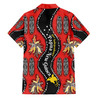 Papua New Guinea 50th Independence Family Matching Tank Maxi Dress and Hawaiian Shirt PNG Batik Pattern LT01 - Polynesian Pride