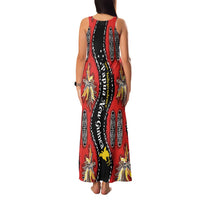 Papua New Guinea 50th Independence Family Matching Tank Maxi Dress and Hawaiian Shirt PNG Batik Pattern LT01 - Polynesian Pride