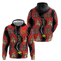 Papua New Guinea 50th Independence Hoodie PNG Batik Pattern LT01 - Polynesian Pride