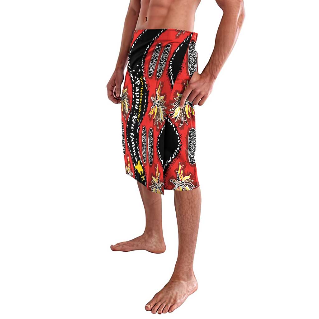 Papua New Guinea 50th Independence Lavalava PNG Batik Pattern - Polynesian Pride