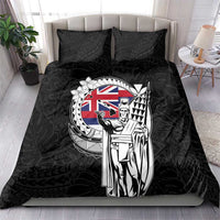 Hawaii King Kamehameha Bedding Set Flag Polynesian Pattern