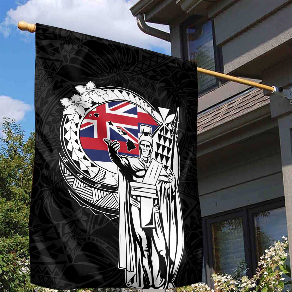 Hawaii King Kamehameha Garden Flag Flag Polynesian Pattern