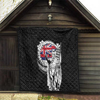 Hawaii King Kamehameha Quilt Flag Polynesian Pattern