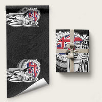 Hawaii King Kamehameha Wrapping Paper Flag Polynesian Pattern