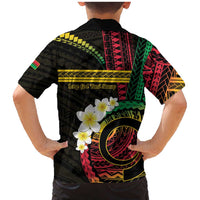 Vanuatu Independence Day Family Matching Mermaid Dress and Hawaiian Shirt Yumi 45th Hapi Indipendens Dei LT01 - Polynesian Pride