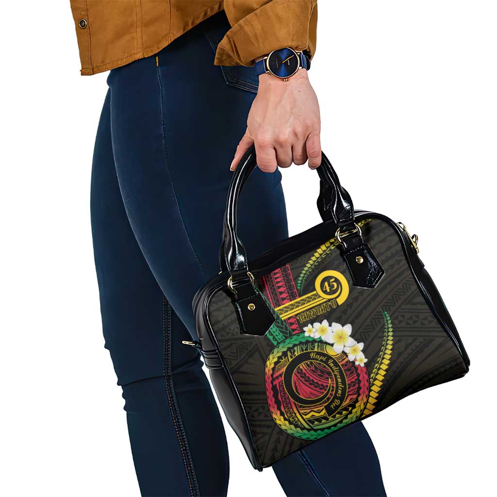 Vanuatu Independence Day Shoulder Handbag Yumi 45th Hapi Indipendens Dei LT01