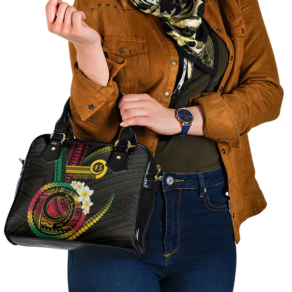 Vanuatu Independence Day Shoulder Handbag Yumi 45th Hapi Indipendens Dei LT01