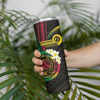 Vanuatu Independence Day Skinny Tumbler Yumi 45th Hapi Indipendens Dei LT01