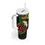 Vanuatu Independence Day Tumbler With Handle Yumi 45th Hapi Indipendens Dei LT01