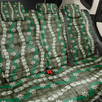 Pikake Maile Tiare Lei Back Car Seat Cover Omaomao Lauhala Pattern