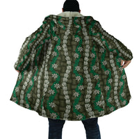 Pikake Maile Tiare Lei Cloak Omaomao Lauhala Pattern
