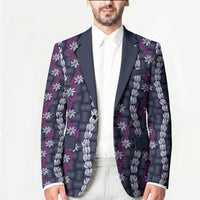 Pikake Maile Tiare Lei Blazer Poni Lauhala Pattern