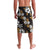 Hawaiian Hibiscus Tribal Floral Brown Lavalava Polynesian Tapa Pattern - Polynesian Pride