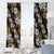 Hawaiian Hibiscus Tribal Floral Brown Window Curtain Polynesian Tapa Pattern - Polynesian Pride