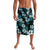 Hawaiian Hibiscus Tribal Floral Teal Lavalava Polynesian Tapa Pattern - Polynesian Pride