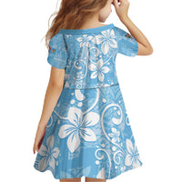 Fiji Tapa Pattern Family Matching Tank Maxi Dress and Hawaiian Shirt Plumeria Floral LT01 - Polynesian Pride