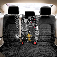 New Zealand Silver Fern Rugby Back Car Seat Cover Aotearoa Champion 2023 World Cup LT01 - Polynesian Pride
