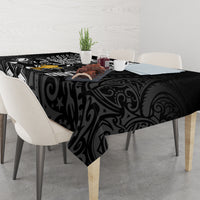 New Zealand Silver Fern Rugby Tablecloth Aotearoa Champion 2023 World Cup LT01 - Polynesian Pride
